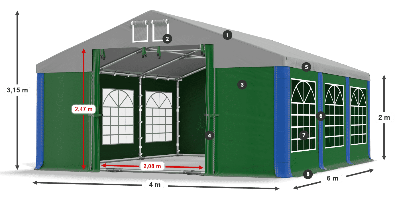 ISD 560 PVC legenda 2m