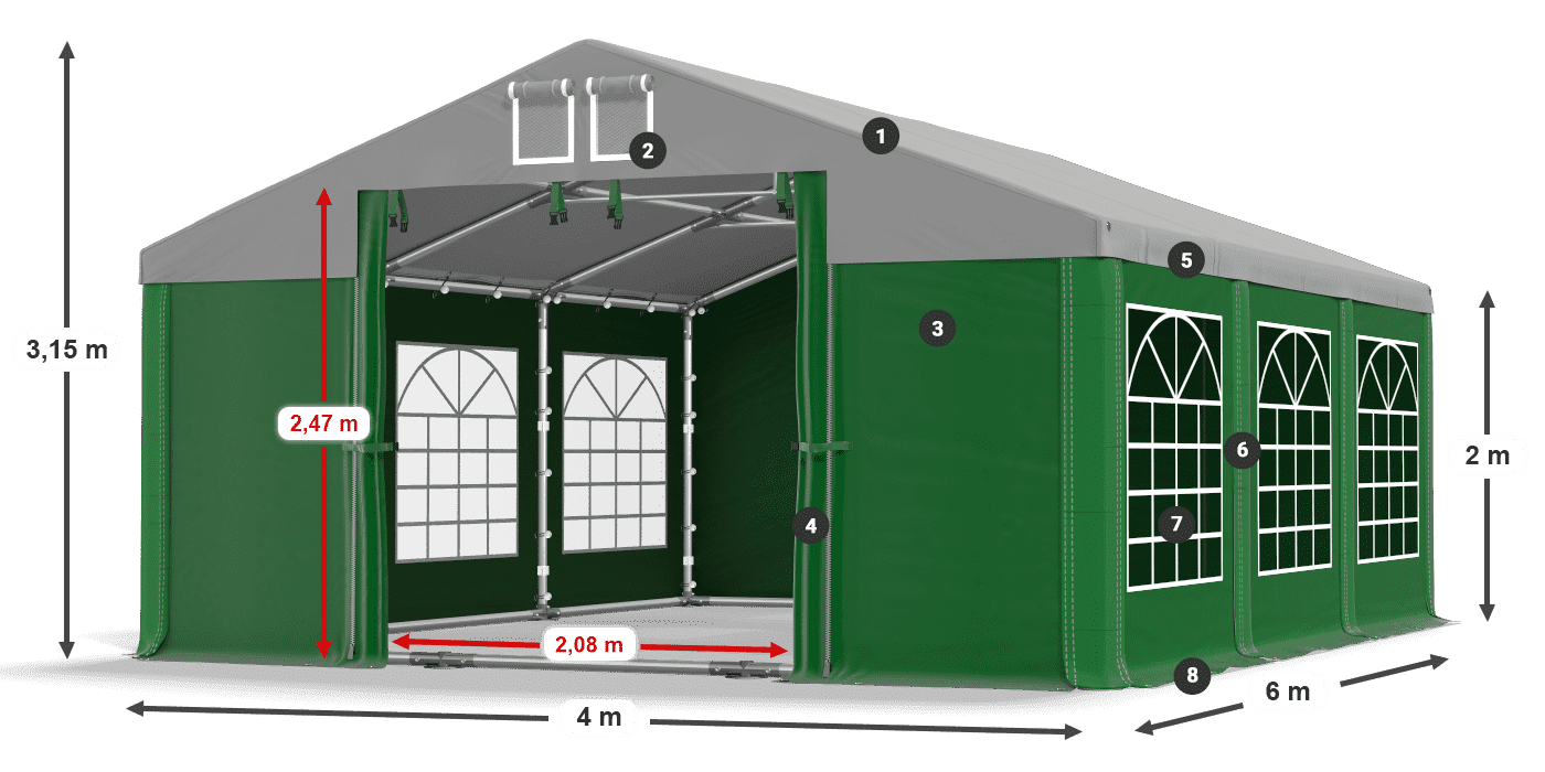 ISD 560 PVC legenda 2m
