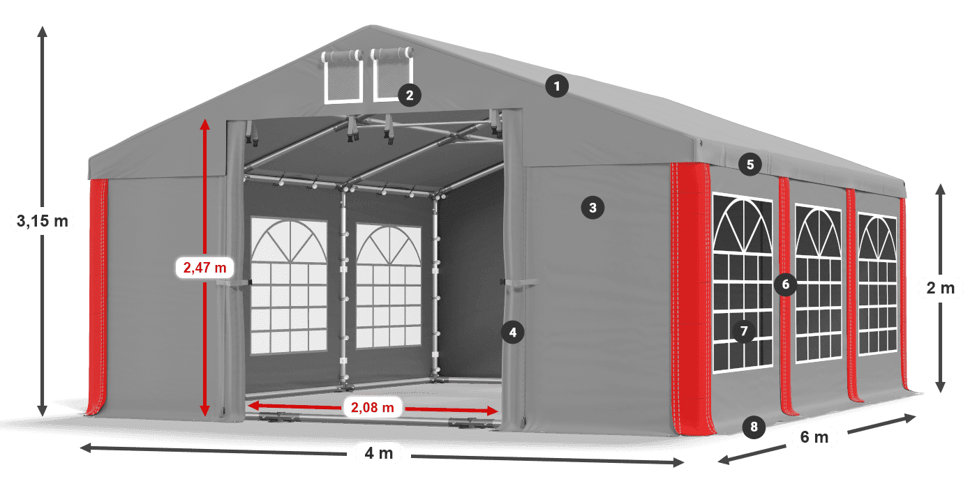 ISD 560 PVC legenda 2m