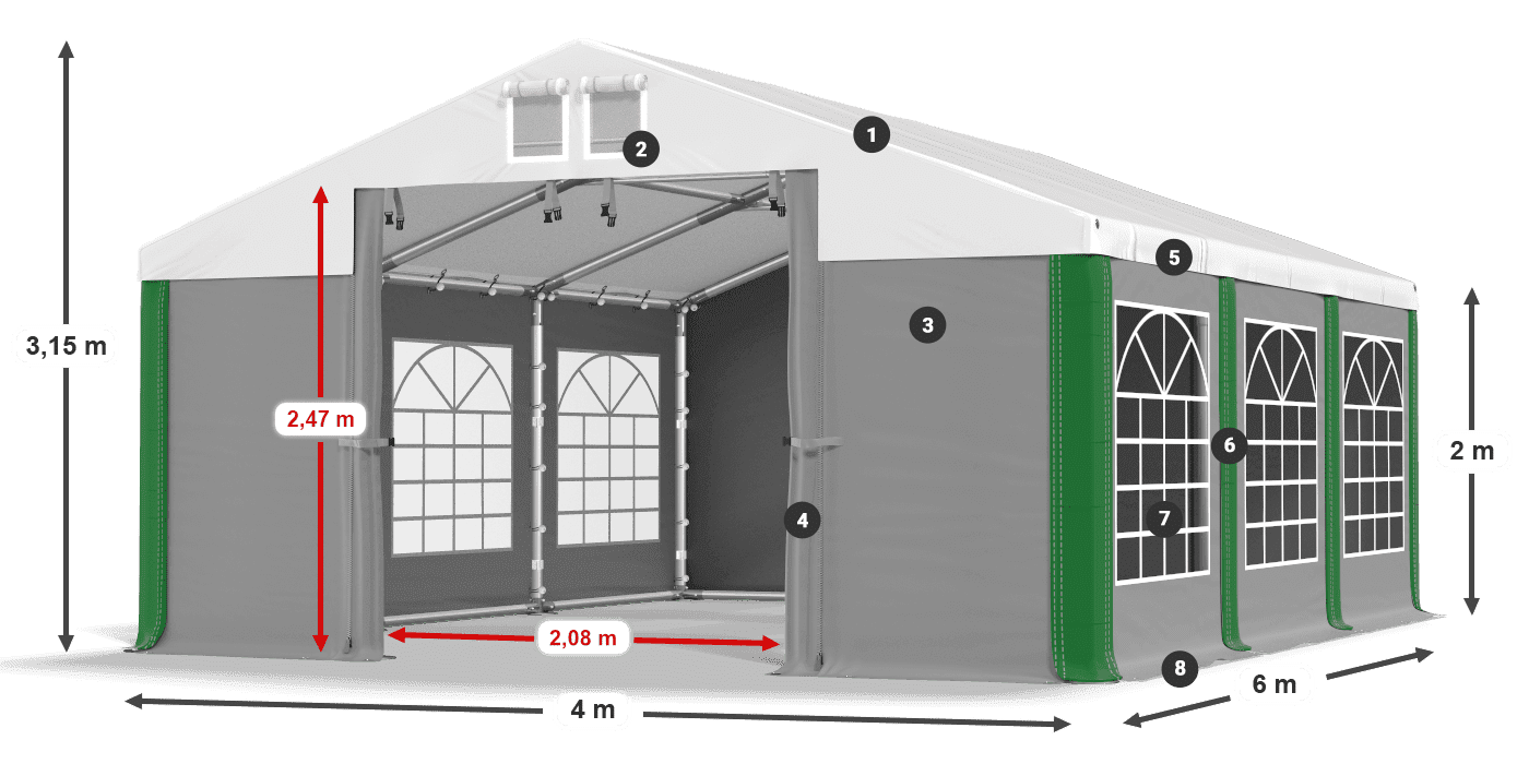 ISD 560 PVC legenda 2m