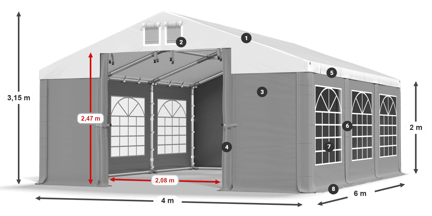 ISD 560 PVC legenda 2m