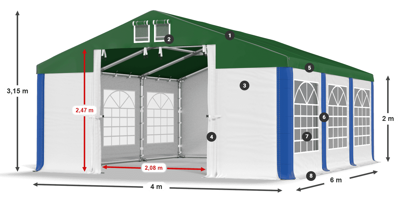 ISD 560 PVC legenda 2m
