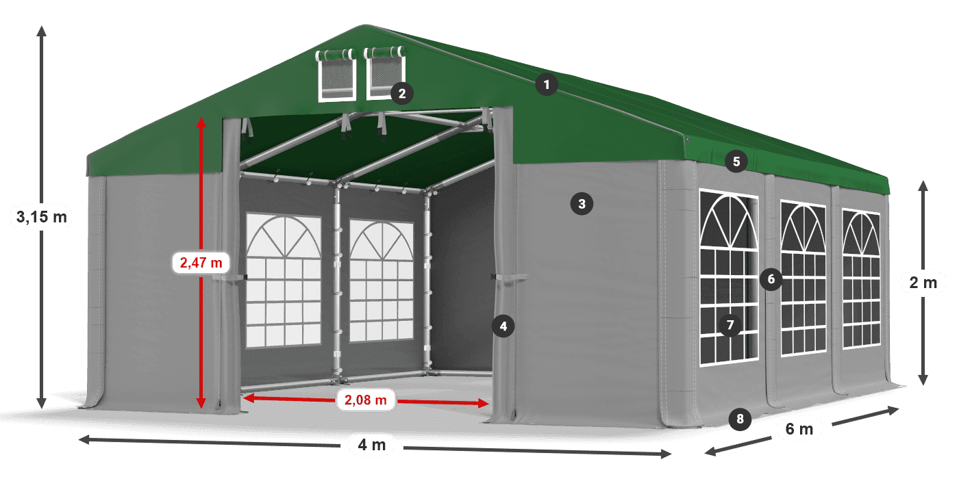 ISD 560 PVC legenda 2m