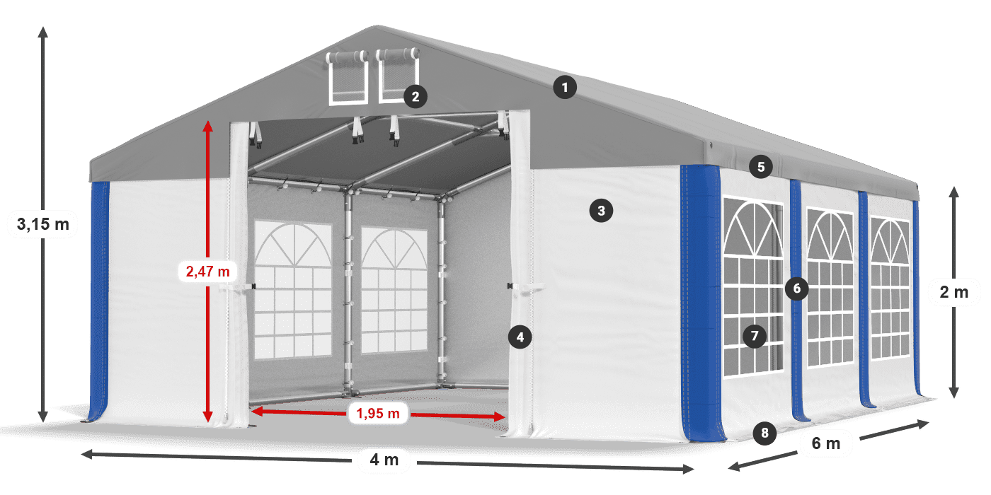 ISD 560 PVC legenda 2m