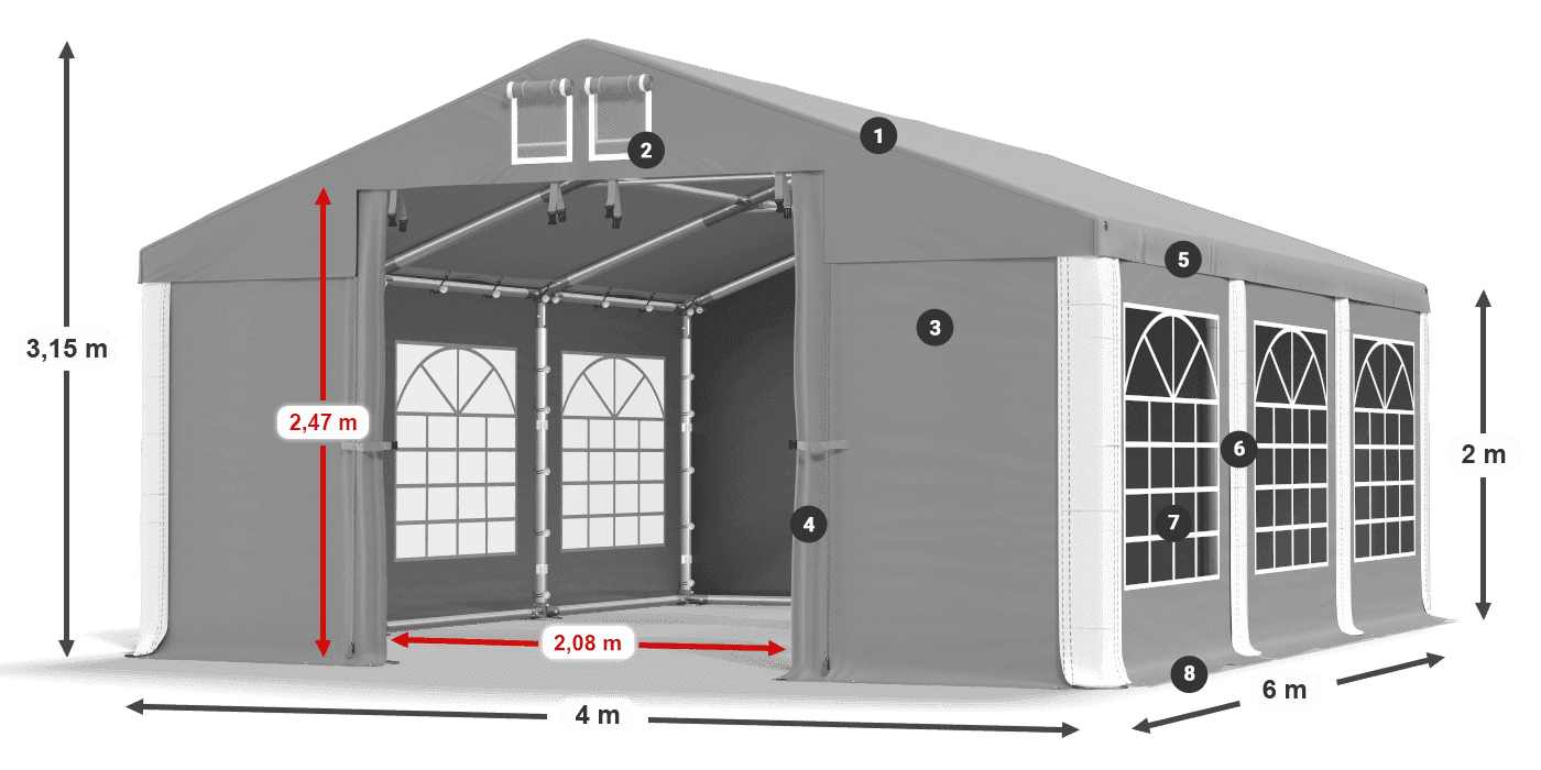 ISD 560 PVC legenda 2m