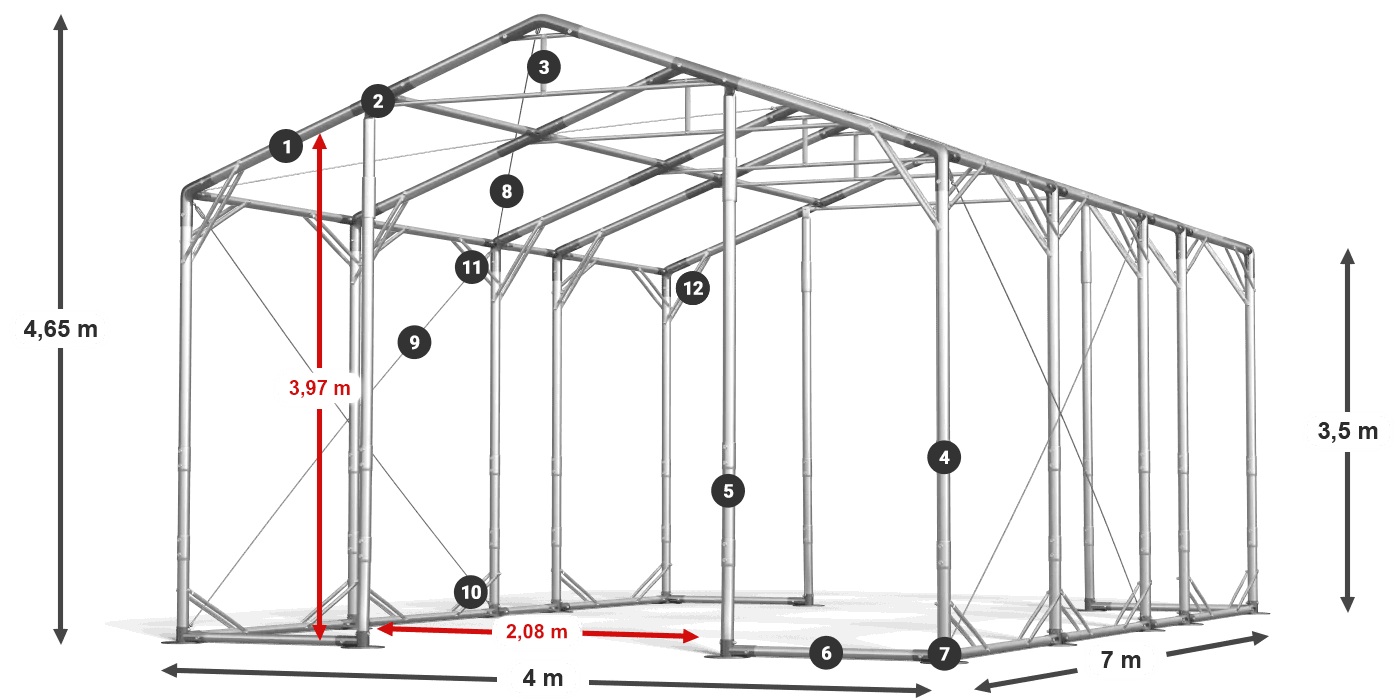 POLAR PLUS legenda 2.5m-4m