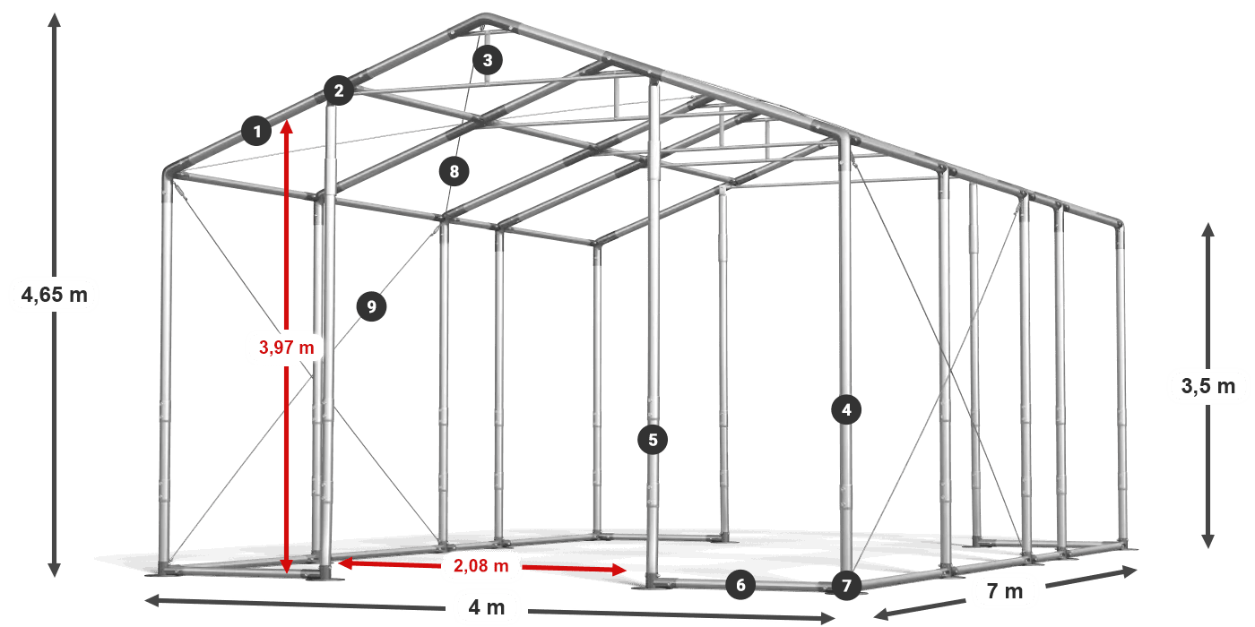 WINTER PLUS legenda 2.5m-4m