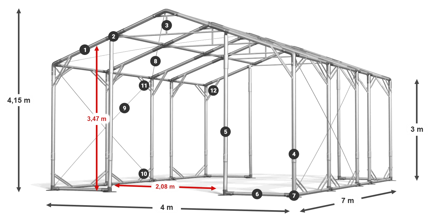 POLAR PLUS legenda 2.5m-4m