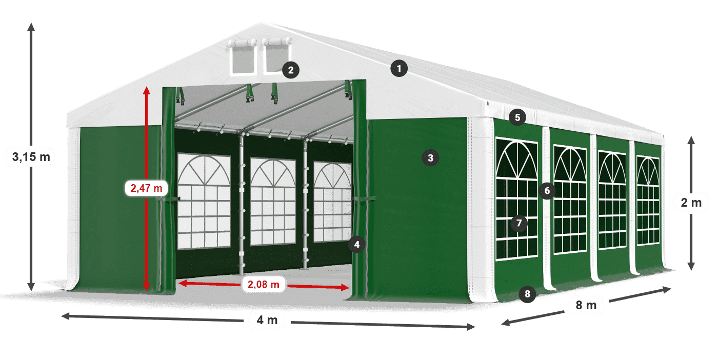 ISD 560 PVC legenda 2m