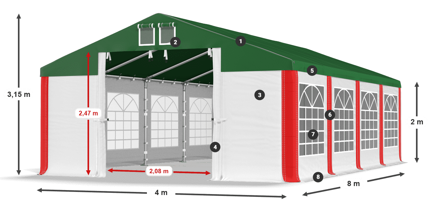 ISD 560 PVC legenda 2m