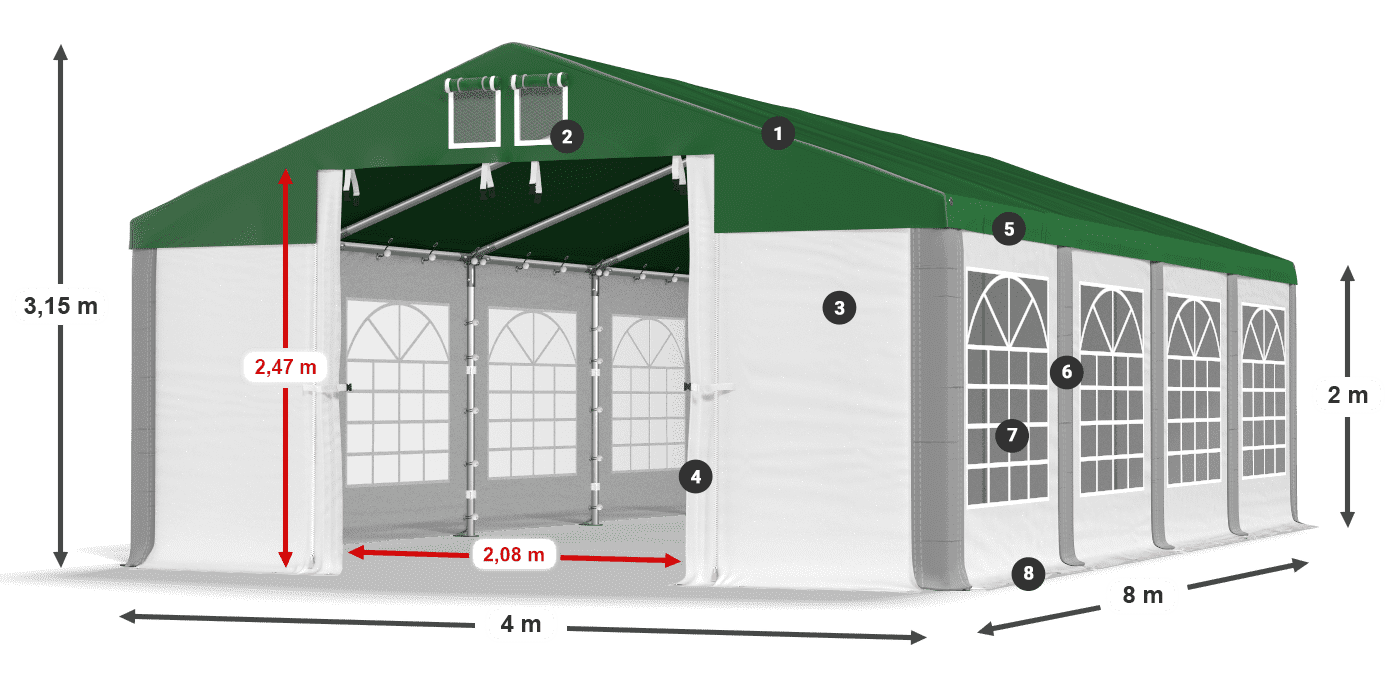 ISD 560 PVC legenda 2m