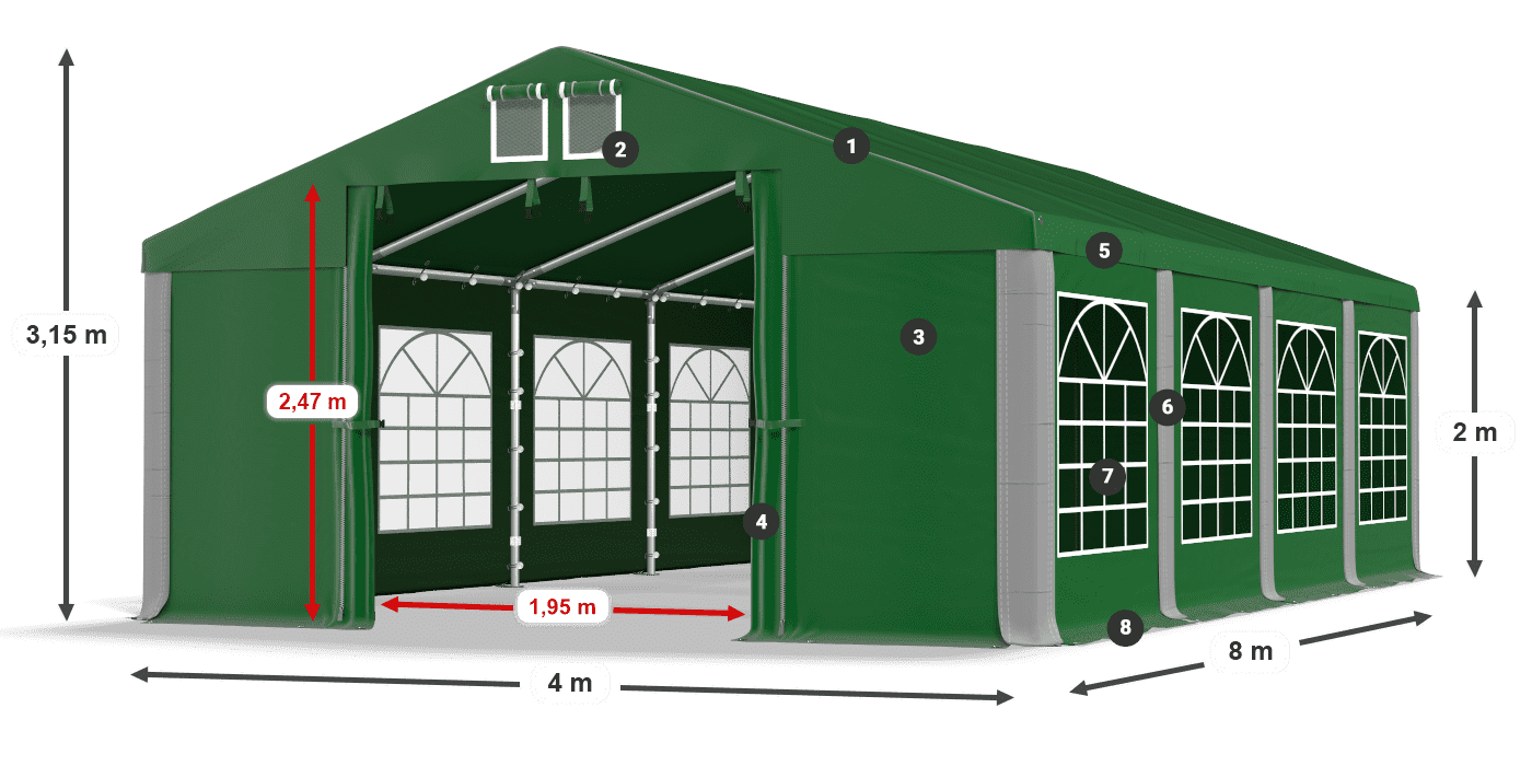 ISD 560 PVC legenda 2m