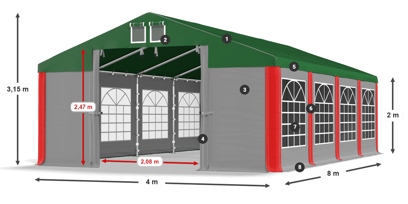 ISD 560 PVC legenda 2m