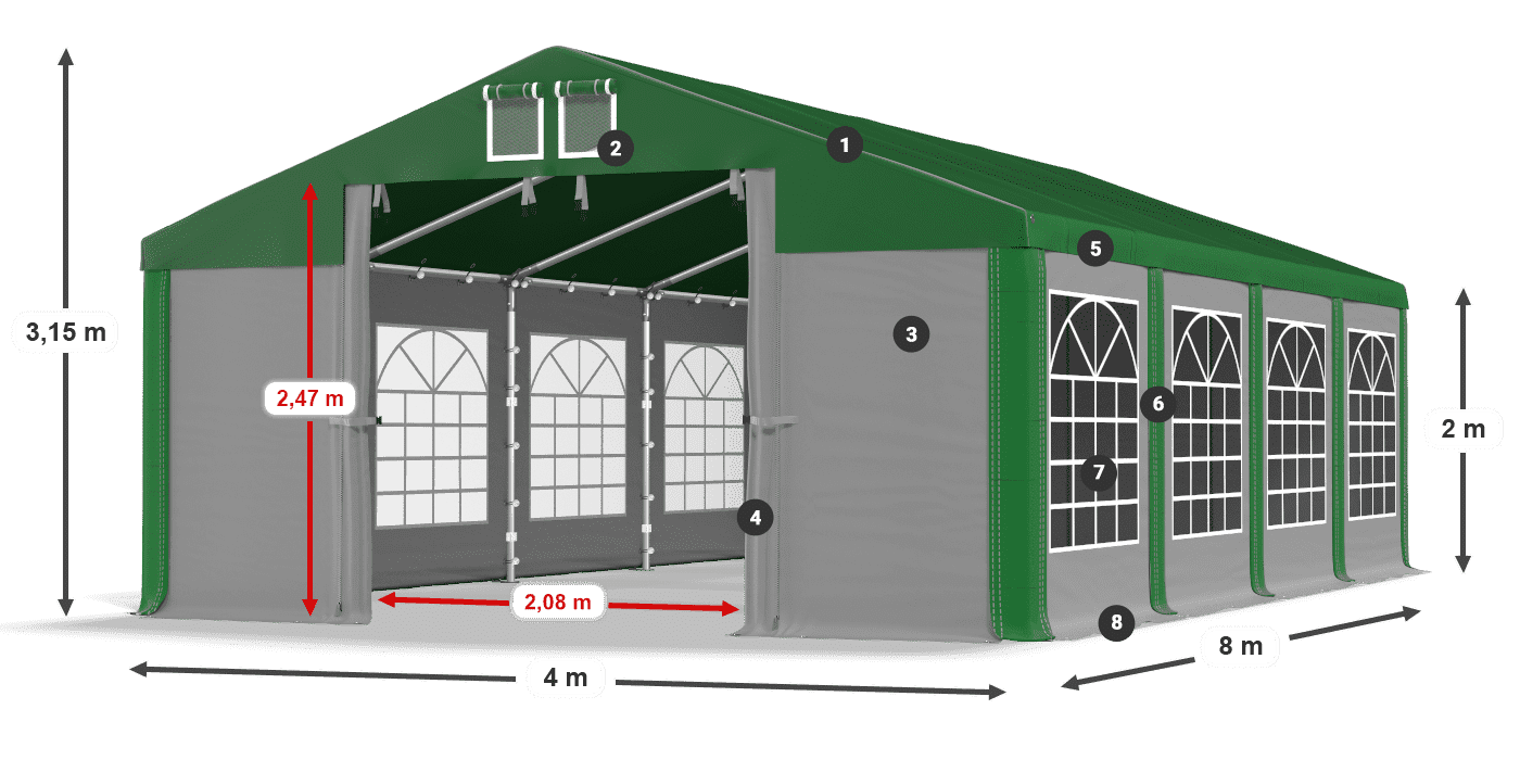 ISD 560 PVC legenda 2m