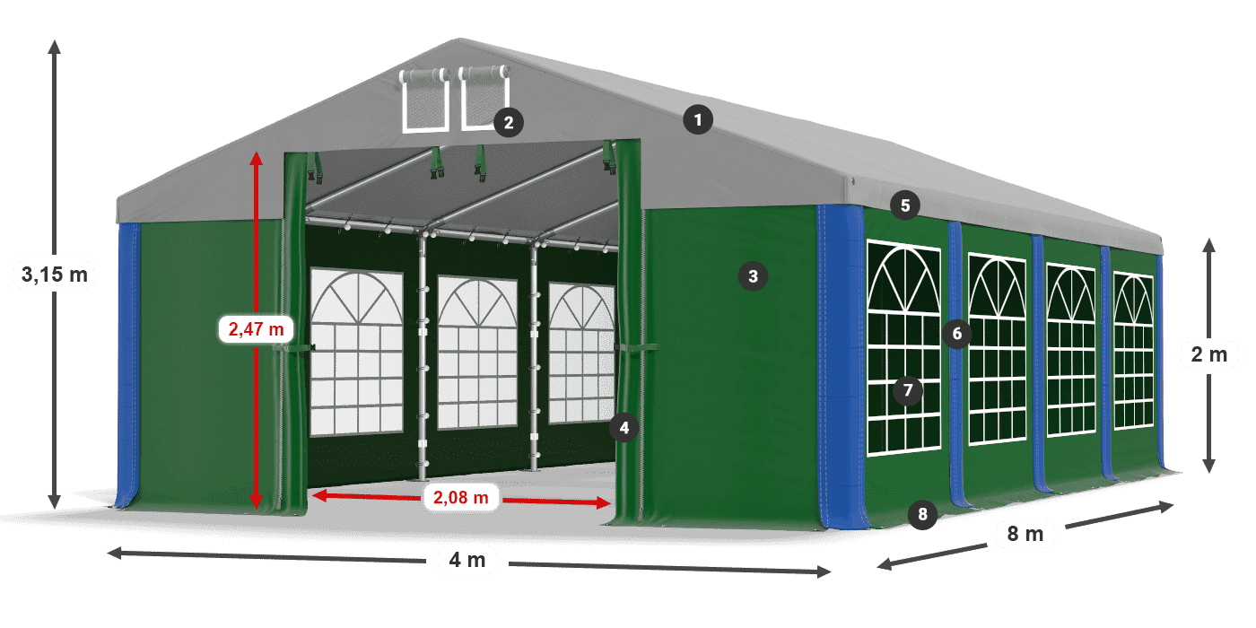 ISD 560 PVC legenda 2m