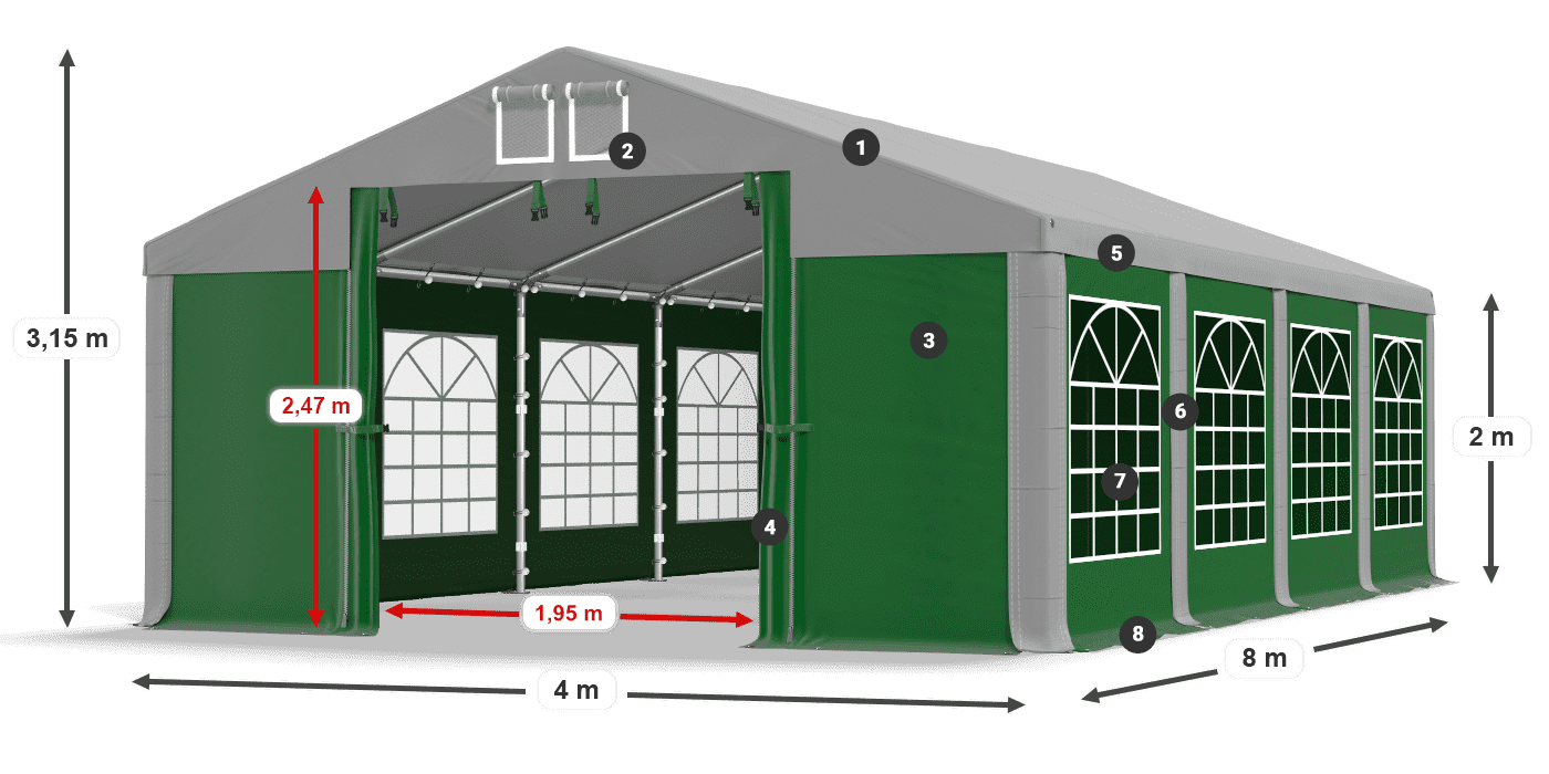 ISD 560 PVC legenda 2m