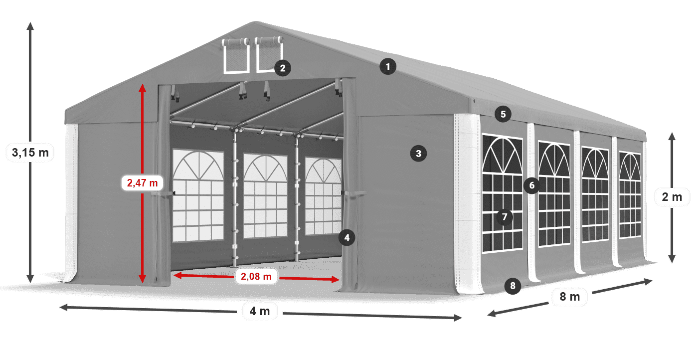 ISD 560 PVC legenda 2m