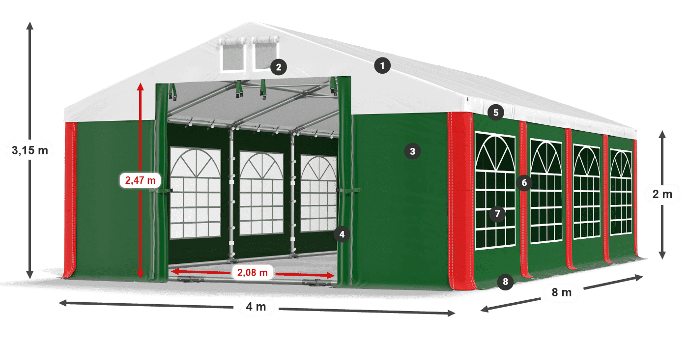 ISD 560 PVC legenda 2m