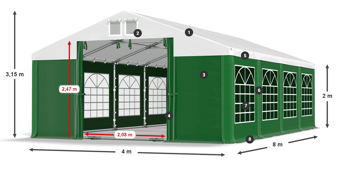 ISD 560 PVC legenda 2m