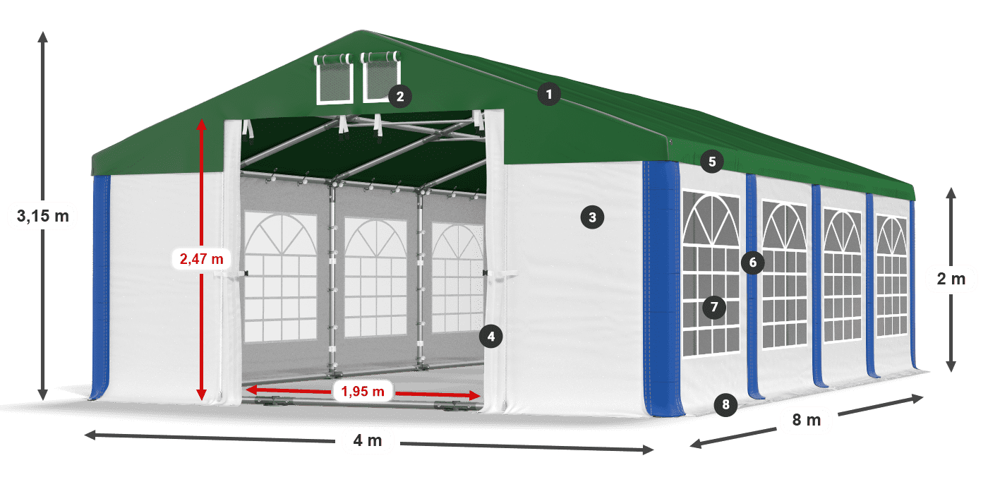 ISD 560 PVC legenda 2m