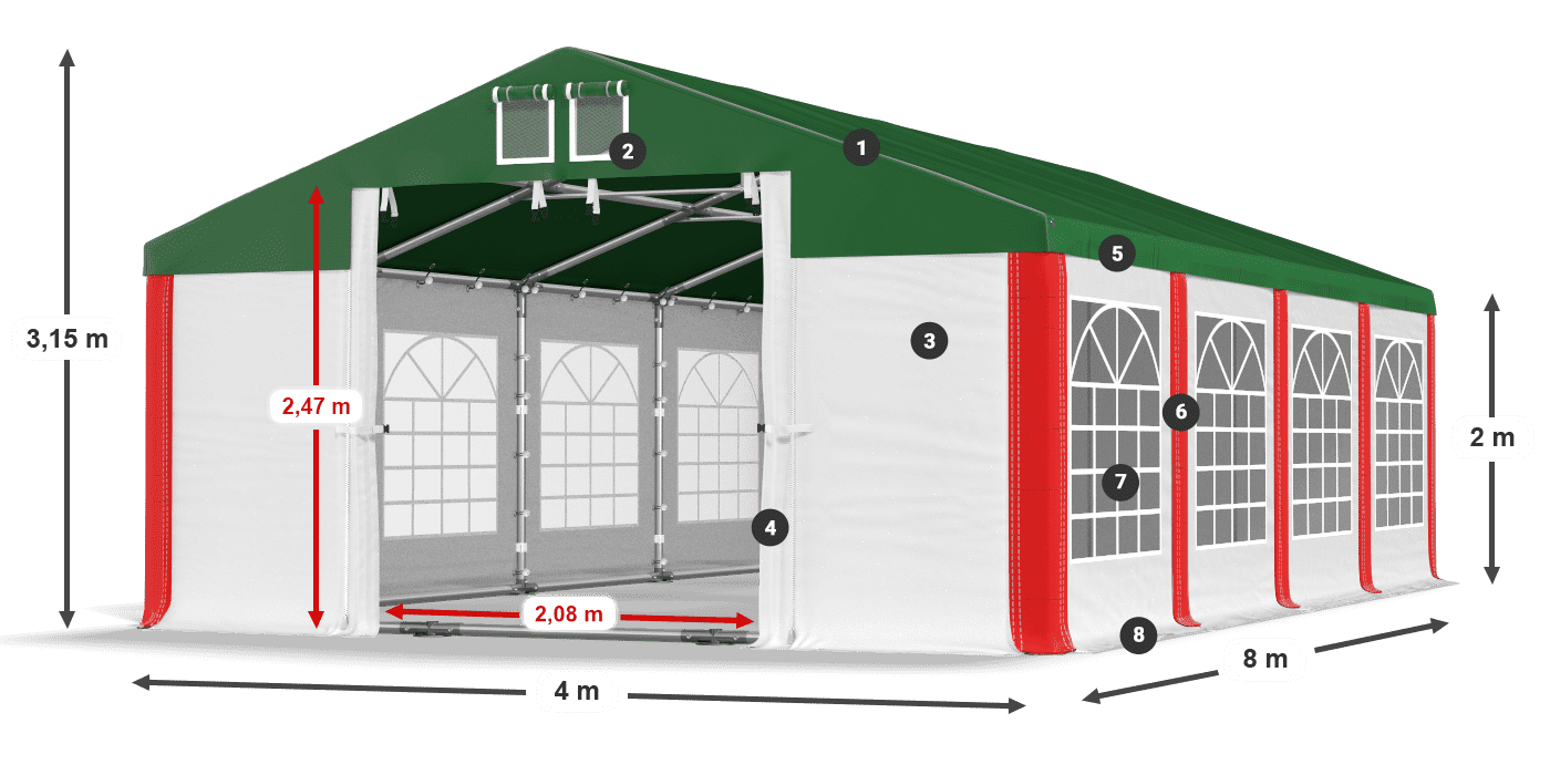 ISD 560 PVC legenda 2m
