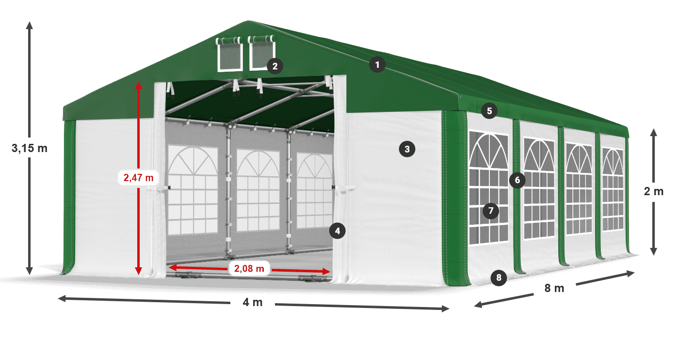 ISD 560 PVC legenda 2m