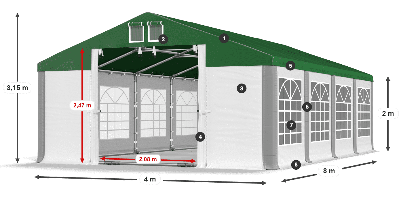 ISD 560 PVC legenda 2m