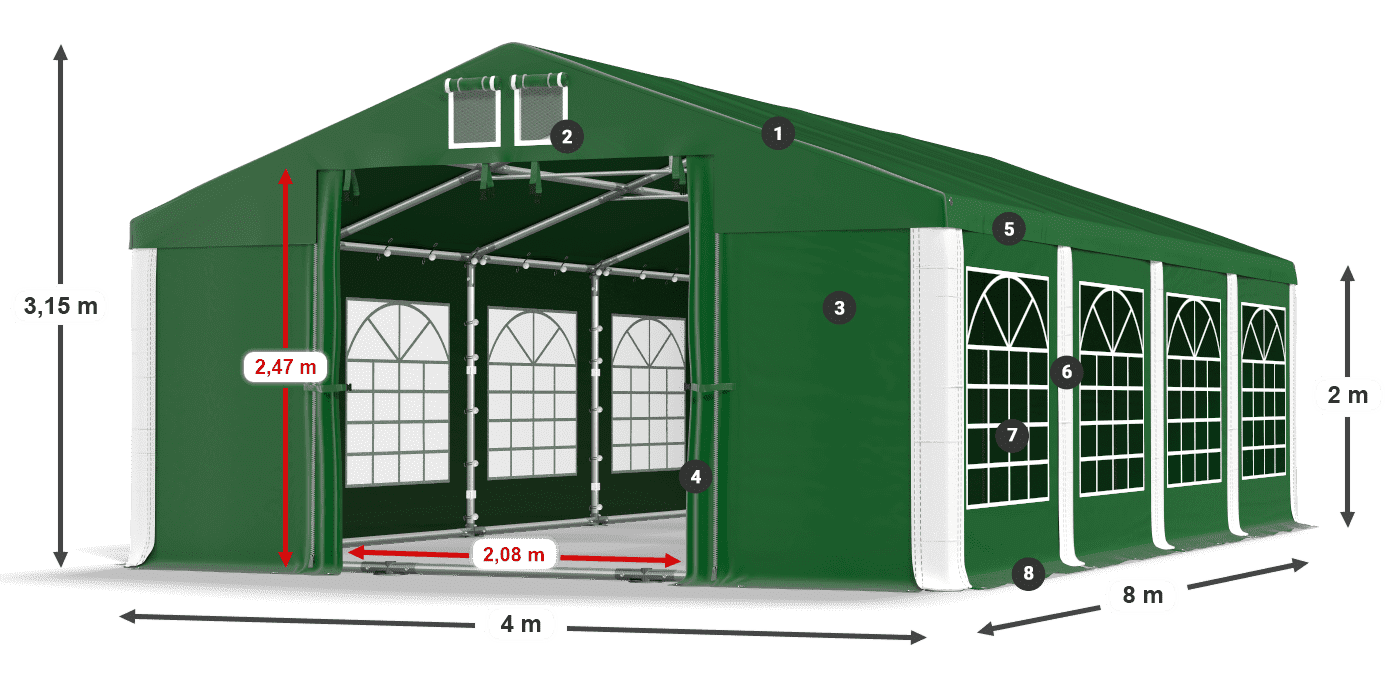 ISD 560 PVC legenda 2m