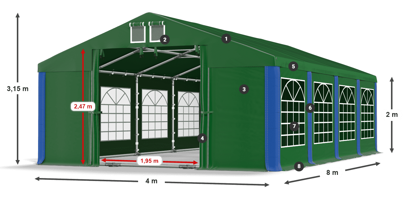 ISD 560 PVC legenda 2m