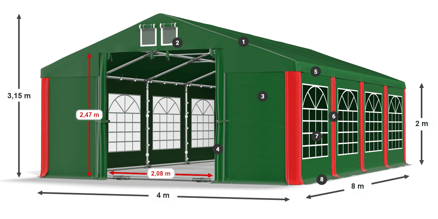 ISD 560 PVC legenda 2m
