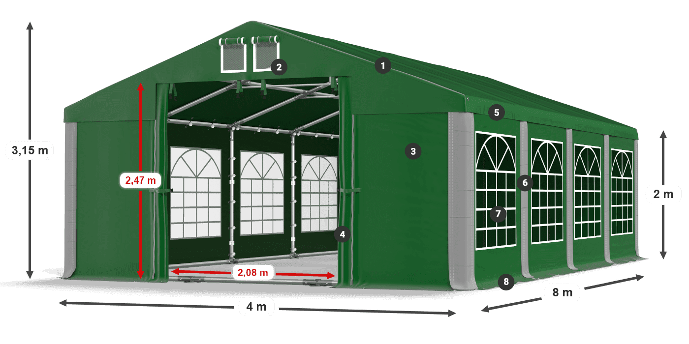 ISD 560 PVC legenda 2m