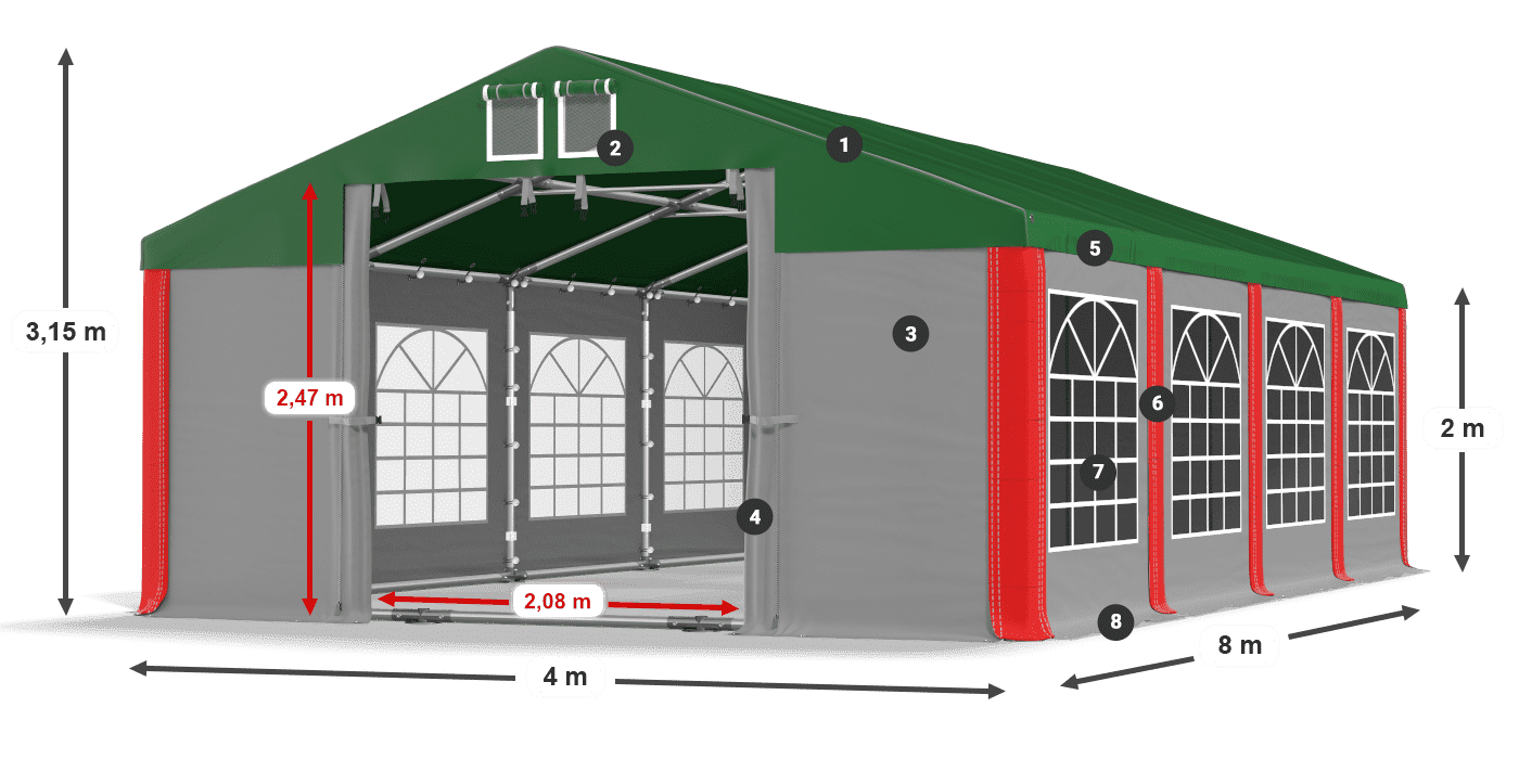 ISD 560 PVC legenda 2m