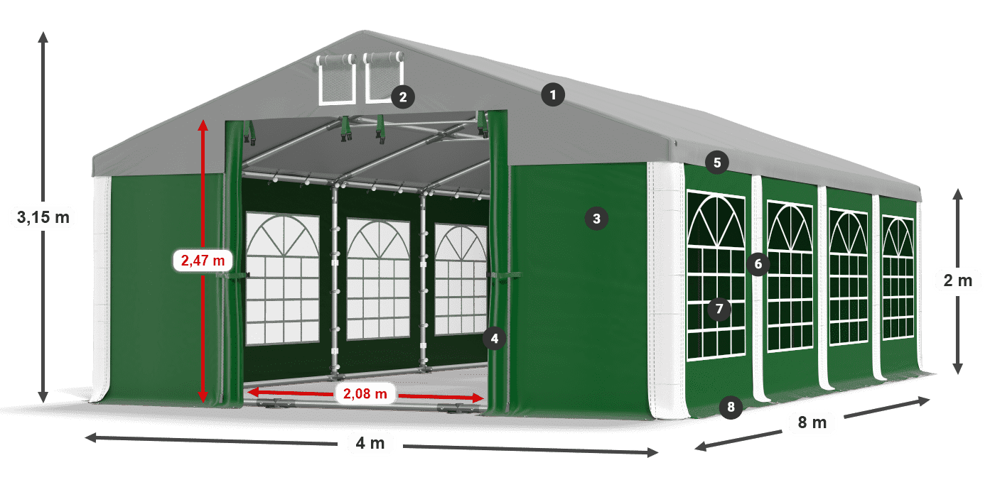 ISD 560 PVC legenda 2m