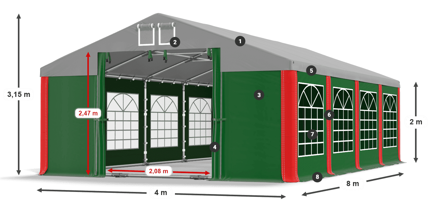 ISD 560 PVC legenda 2m