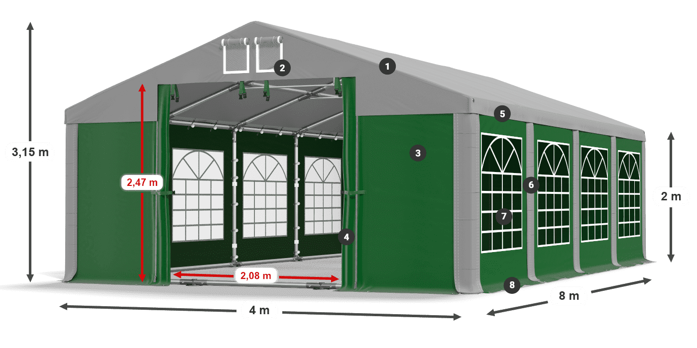 ISD 560 PVC legenda 2m