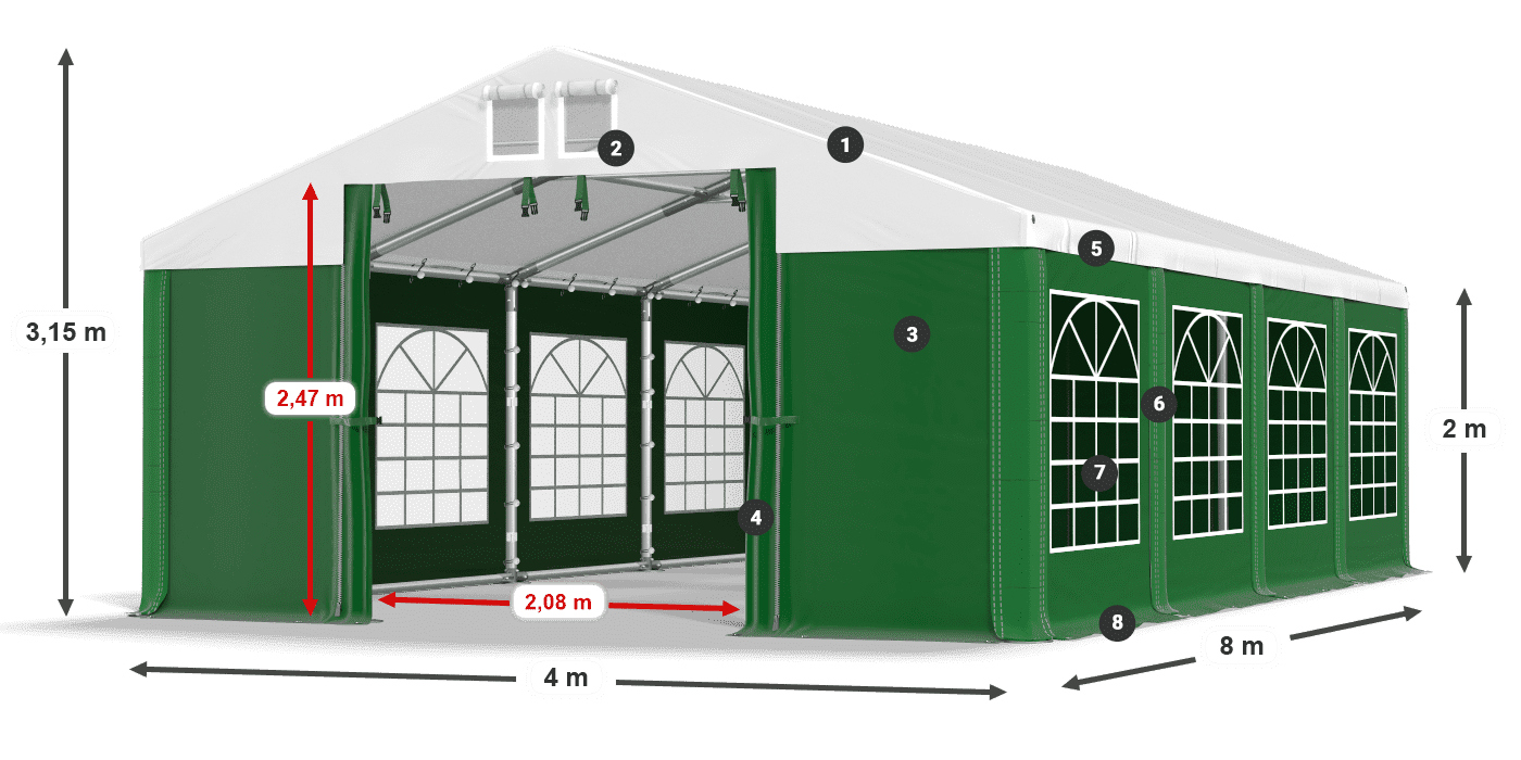 ISD 560 PVC legenda 2m