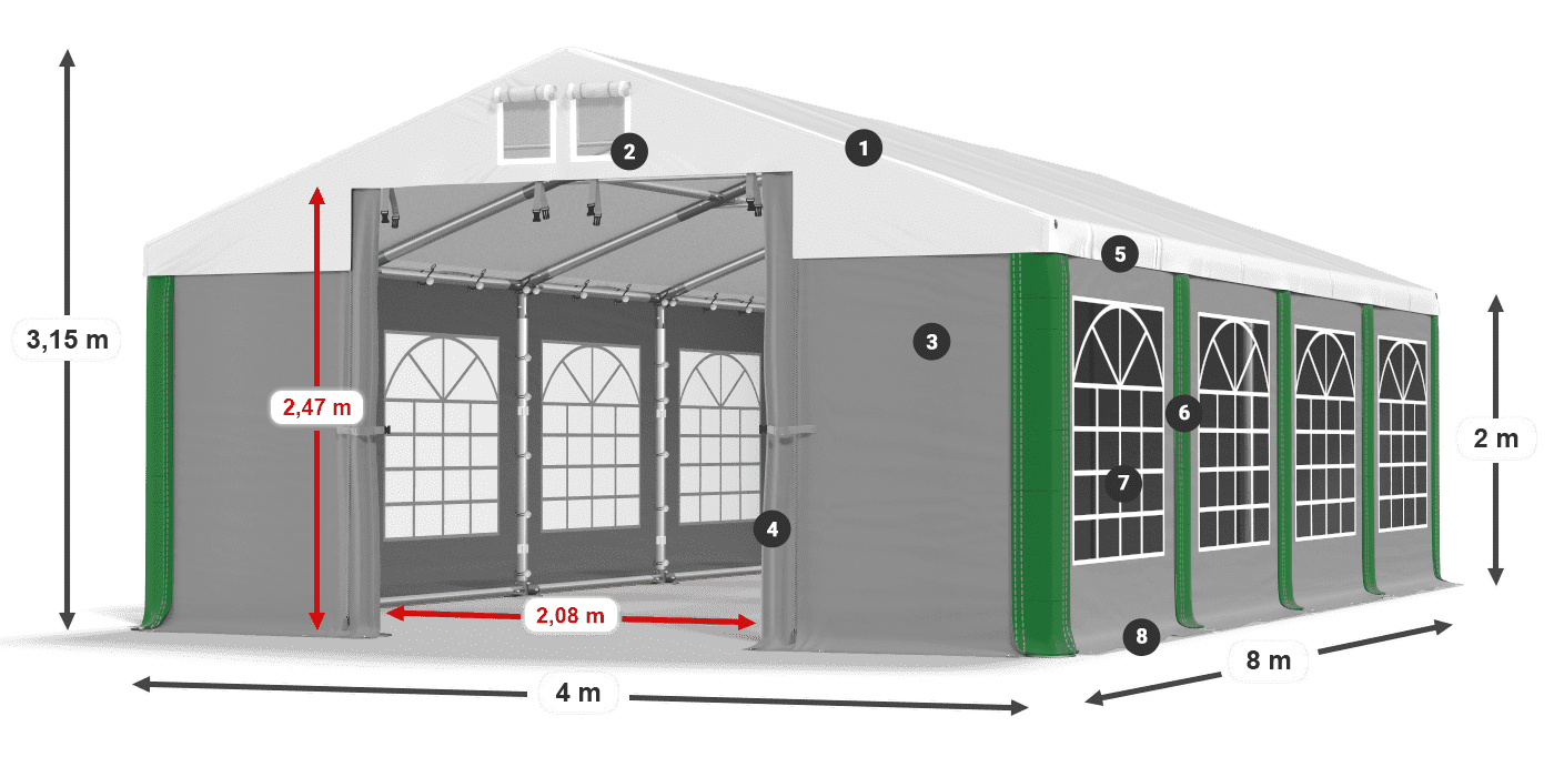 ISD 560 PVC legenda 2m