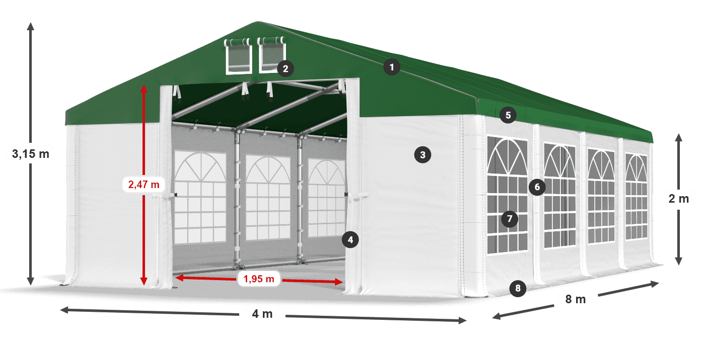 ISD 560 PVC legenda 2m