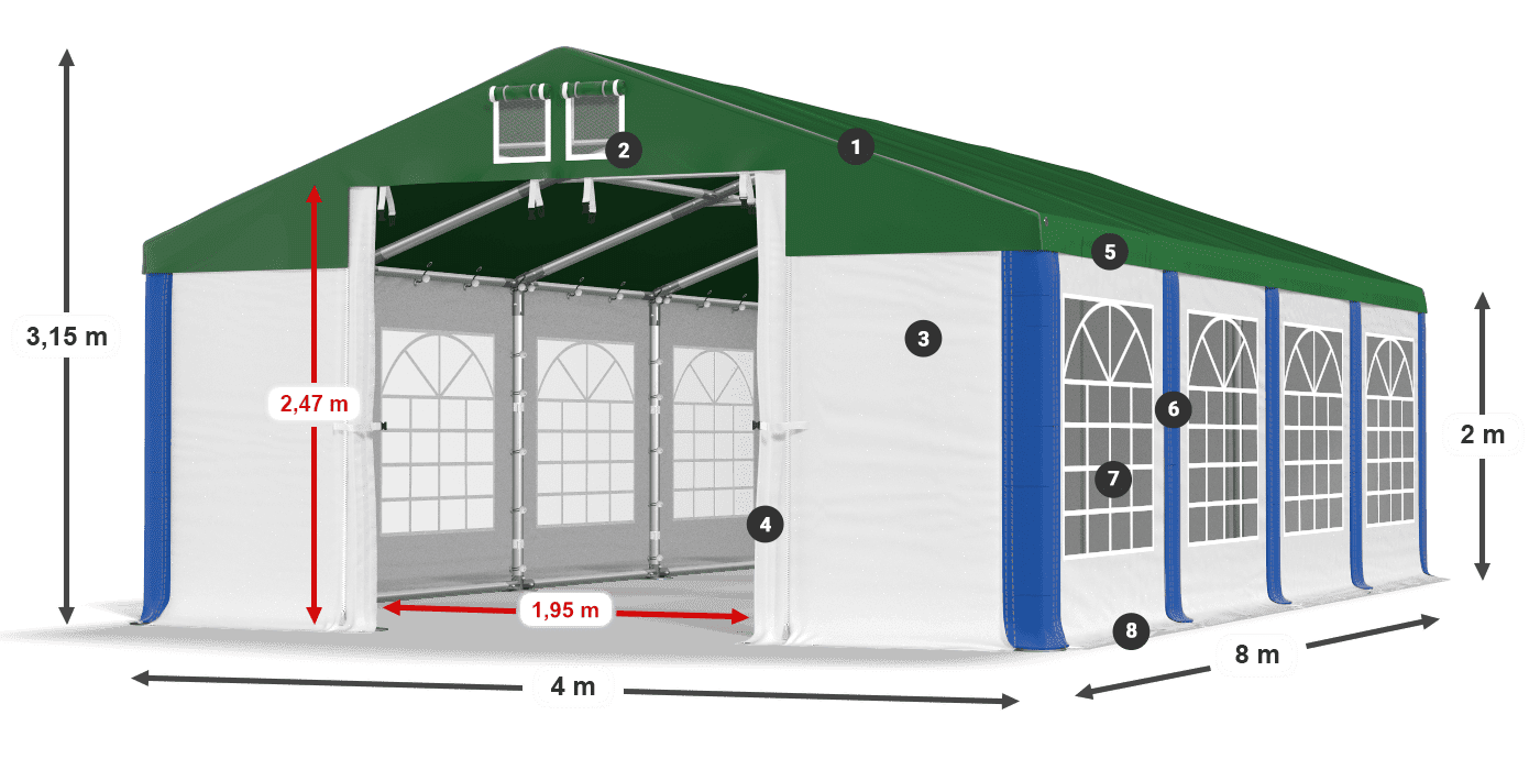 ISD 560 PVC legenda 2m