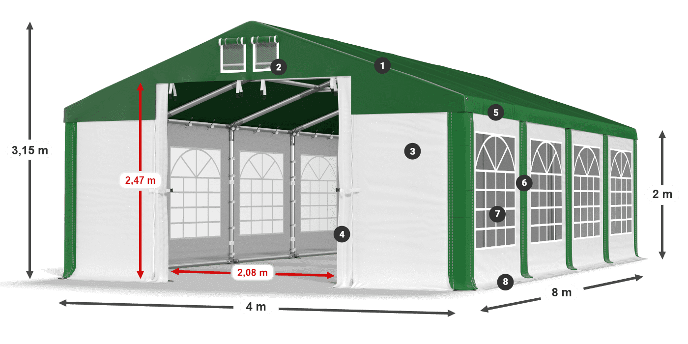 ISD 560 PVC legenda 2m