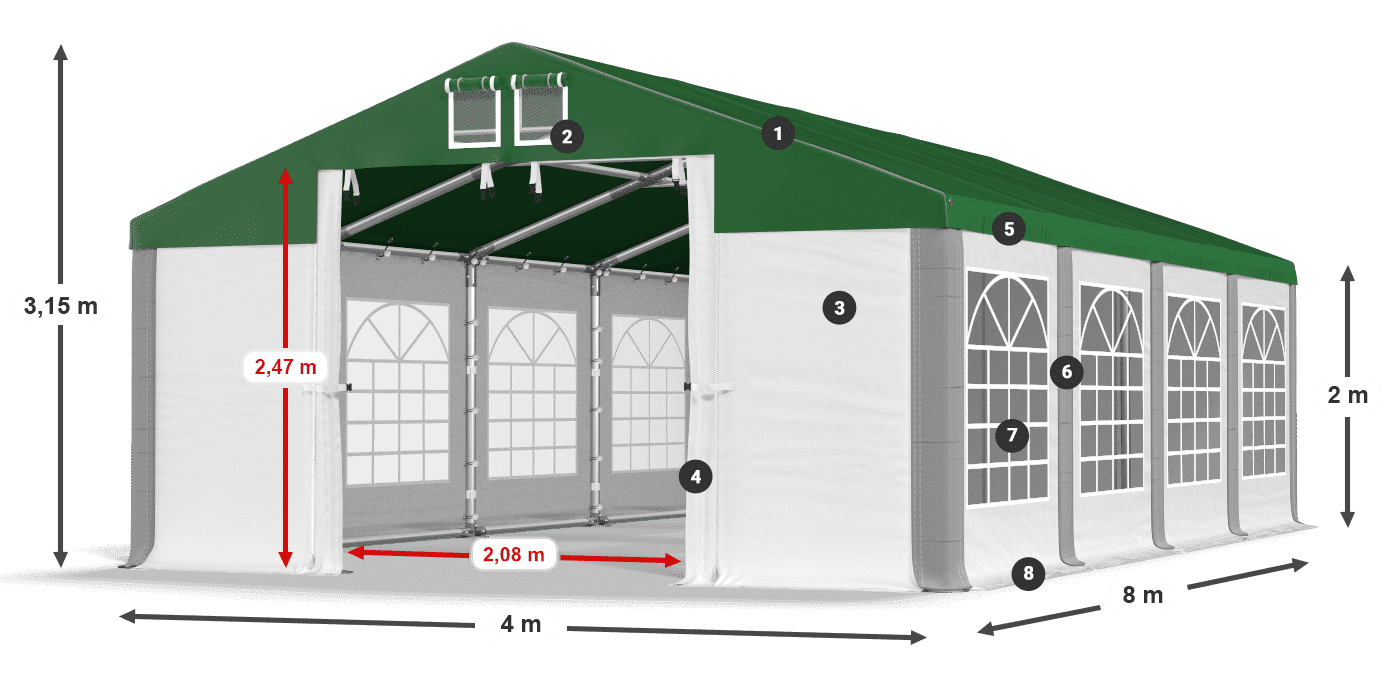 ISD 560 PVC legenda 2m