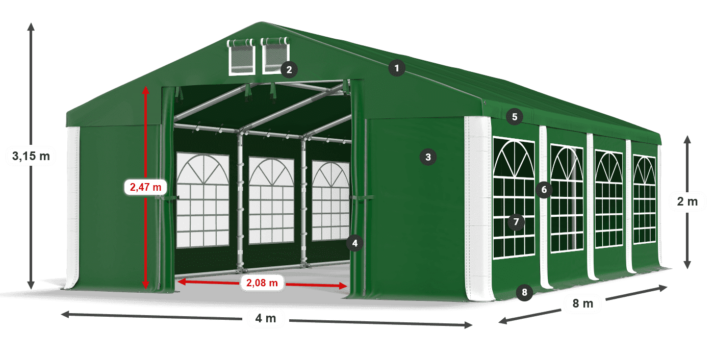ISD 560 PVC legenda 2m