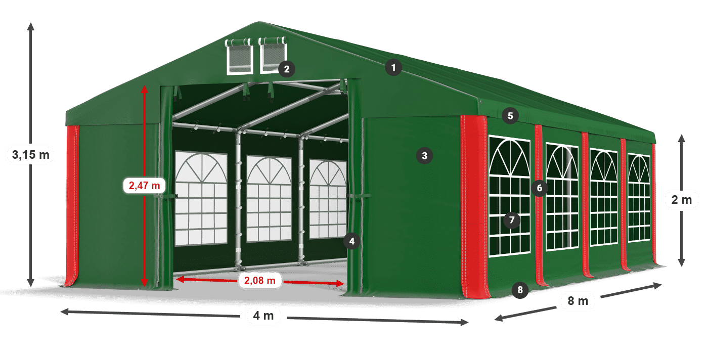 ISD 560 PVC legenda 2m