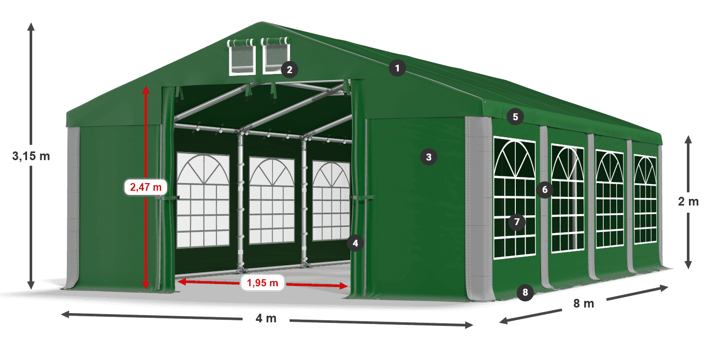 ISD 560 PVC legenda 2m