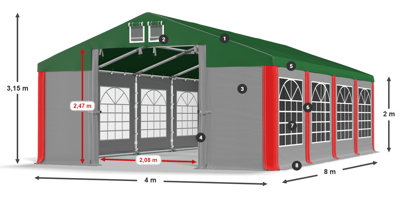 ISD 560 PVC legenda 2m