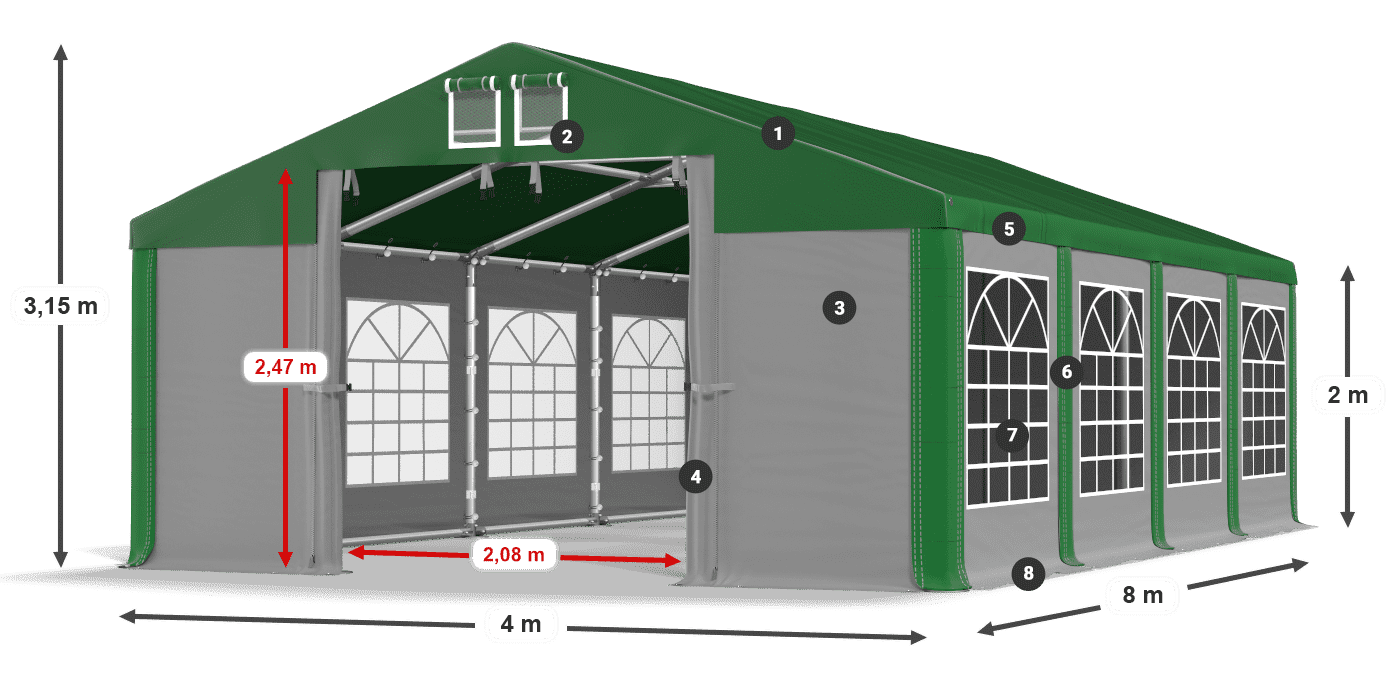 ISD 560 PVC legenda 2m
