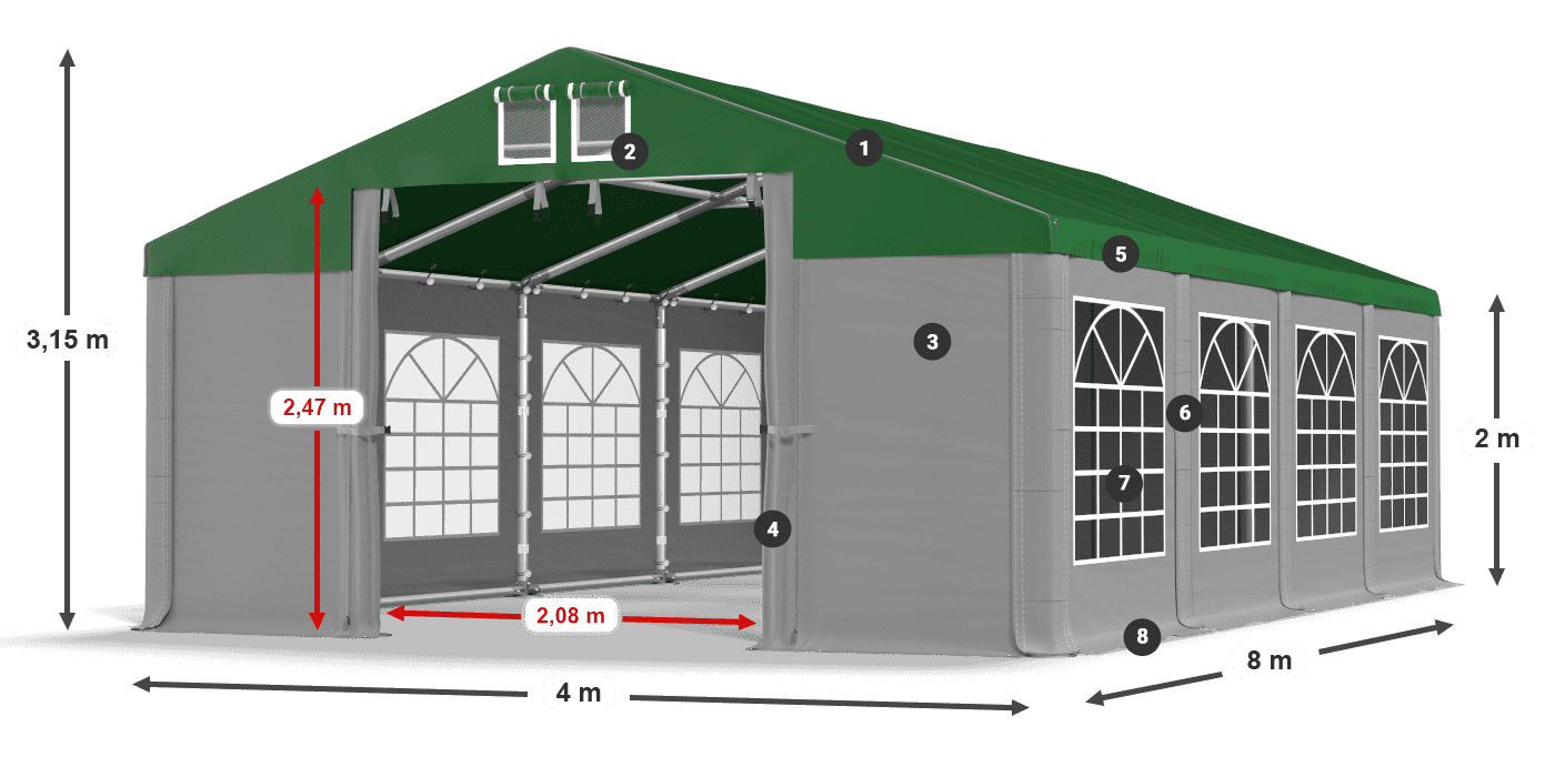 ISD 560 PVC legenda 2m
