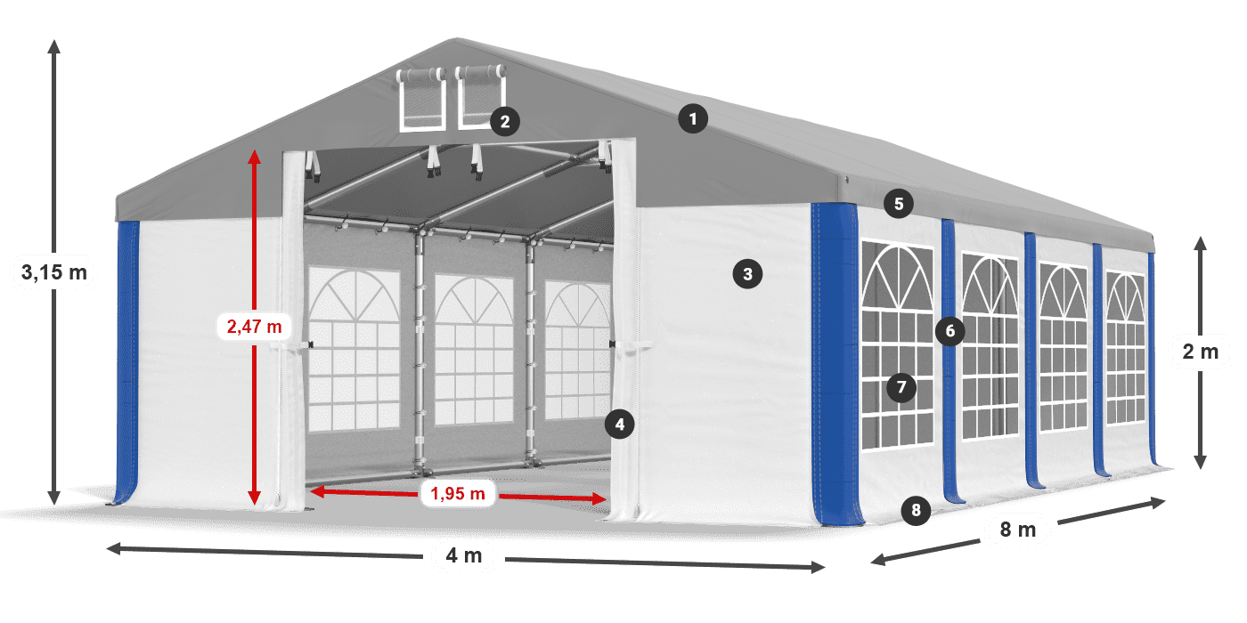 ISD 560 PVC legenda 2m