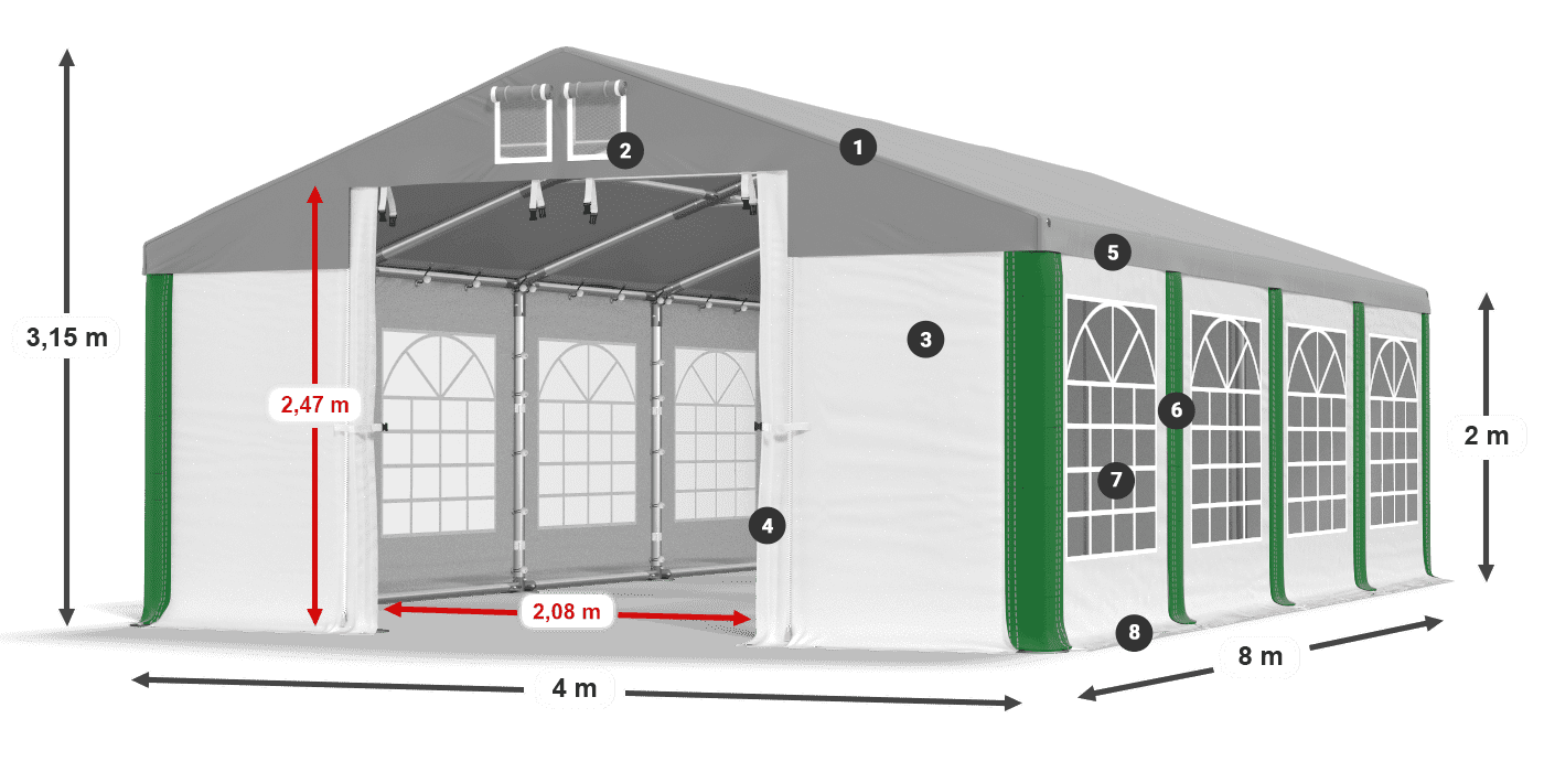 ISD 560 PVC legenda 2m