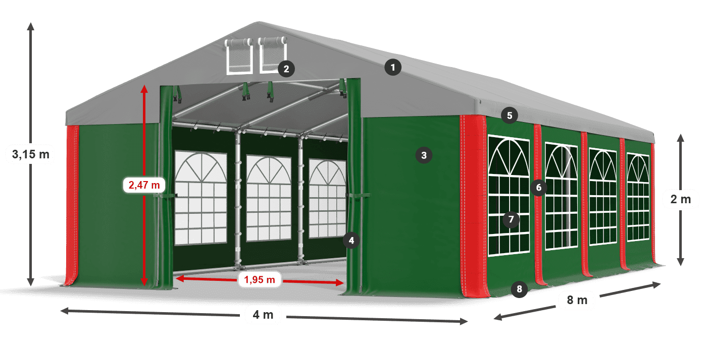 ISD 560 PVC legenda 2m